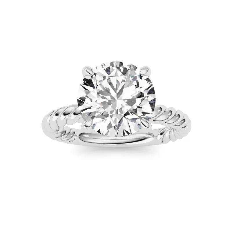 Round Lab Grown Diamond (F/VS ) Ring in 14K Gold made by Zulily