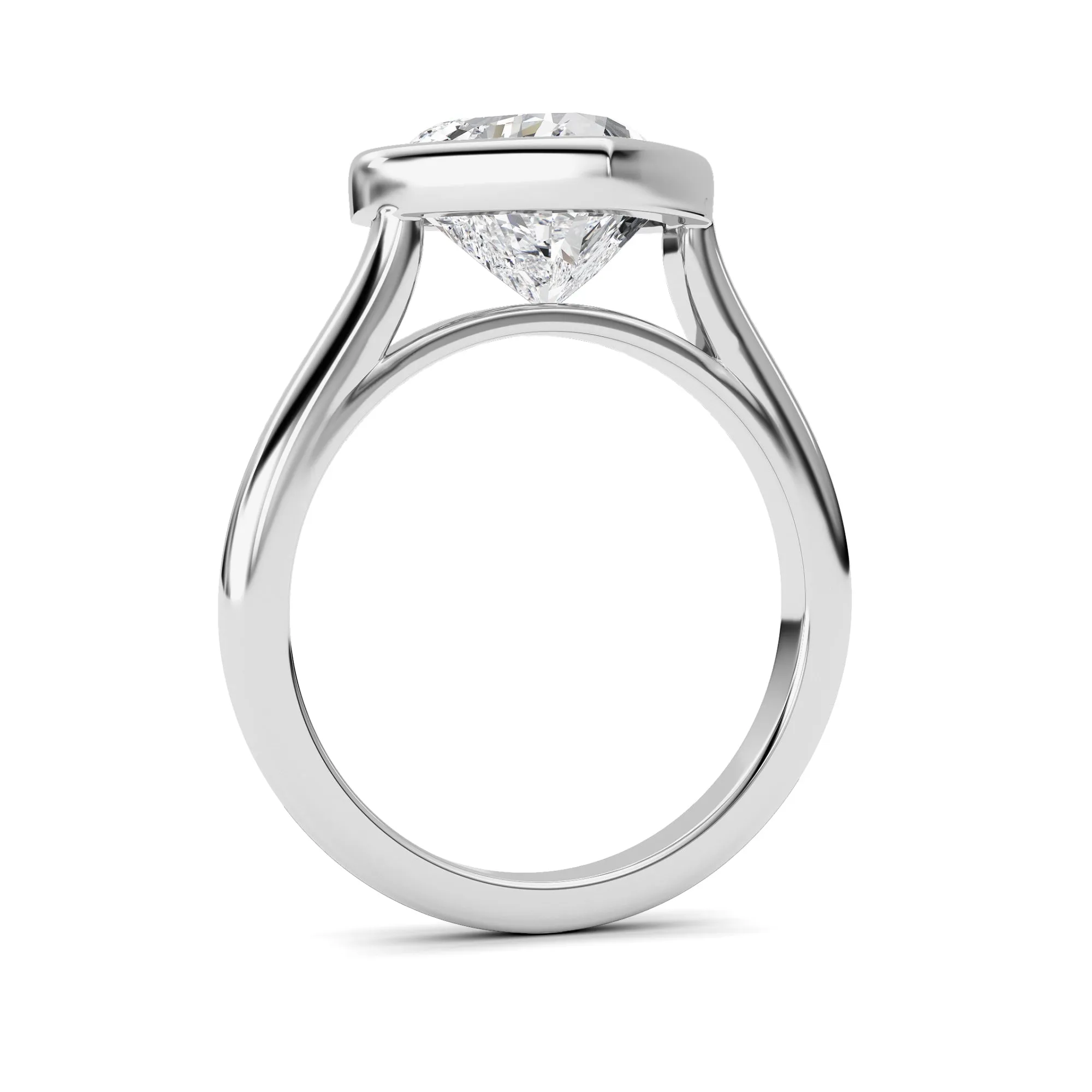 Heart Lab Grown Diamond (F/VS ) Ring in 14K Gold sold by Zulily product image thumbnail 5