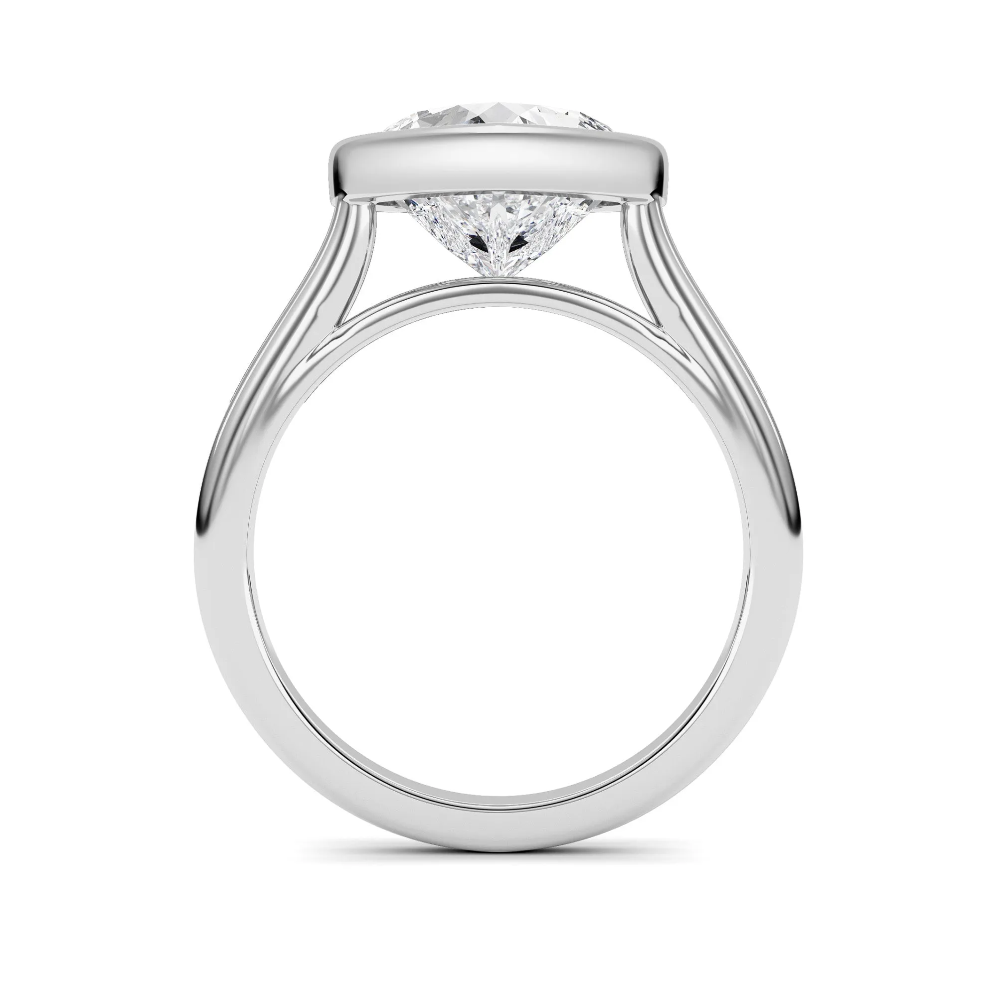 Heart Lab Grown Diamond (F/VS ) Ring in 14K Gold sold by Zulily product image thumbnail 4