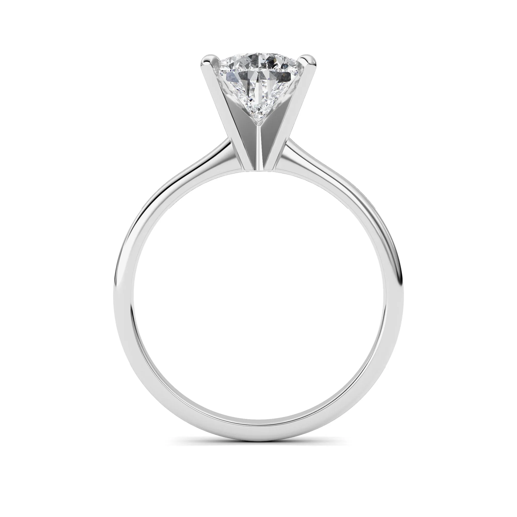 2Cttw Pear Shaped Lab Grown Diamond Classic Solitaire Ring in 14K Gold (F/VS) sold by Zulily product image thumbnail 4
