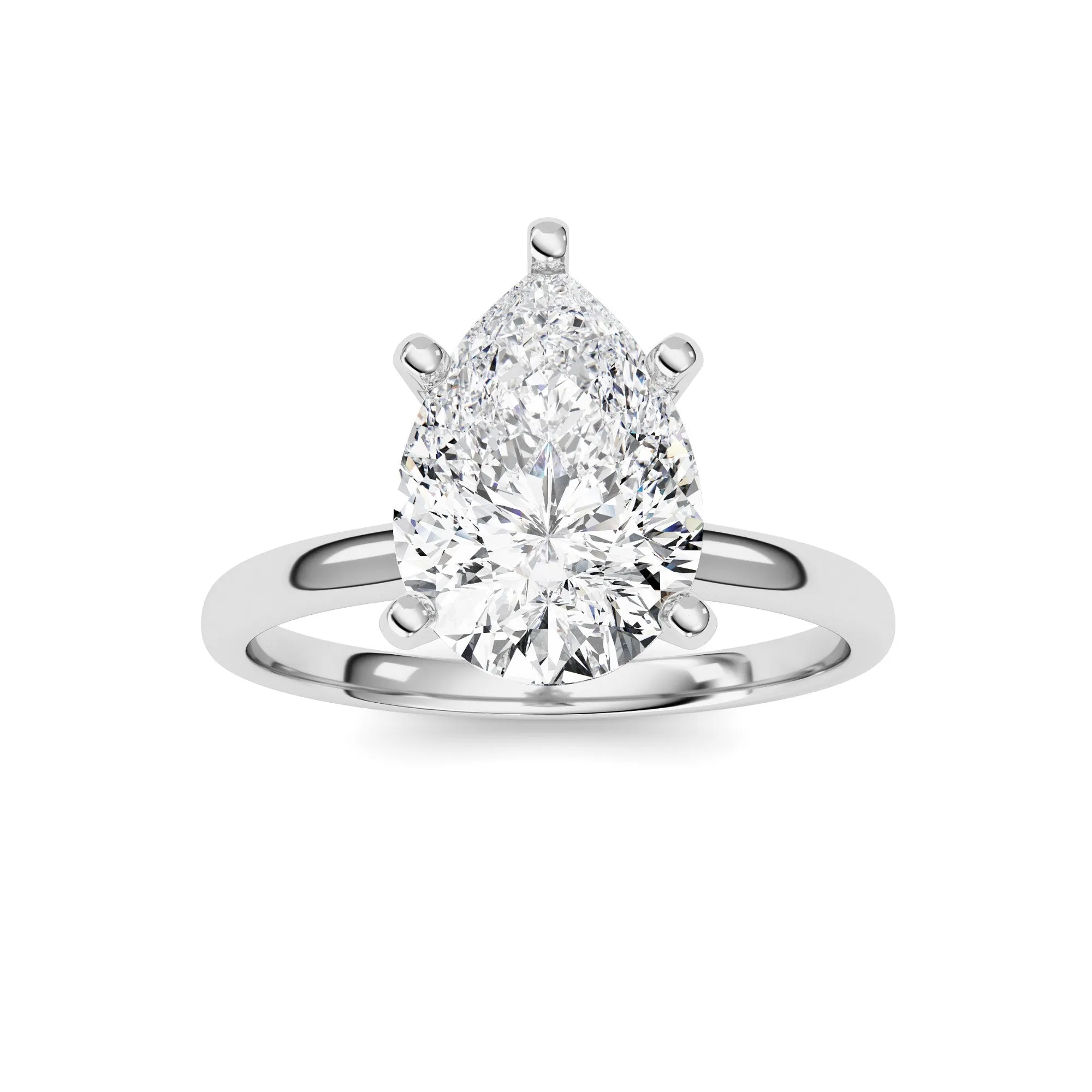 2Cttw Pear Shaped Lab Grown Diamond Classic Solitaire Ring in 14K Gold (F/VS) sold by Zulily