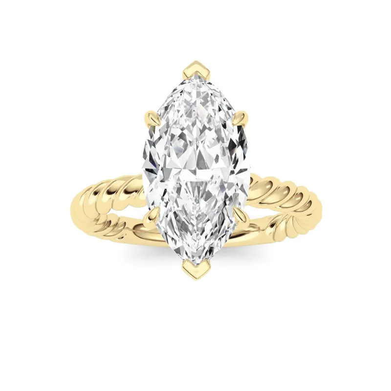 Marquise Lab Grown Diamond (F/VS ) Ring in 14K Gold made by Zulily