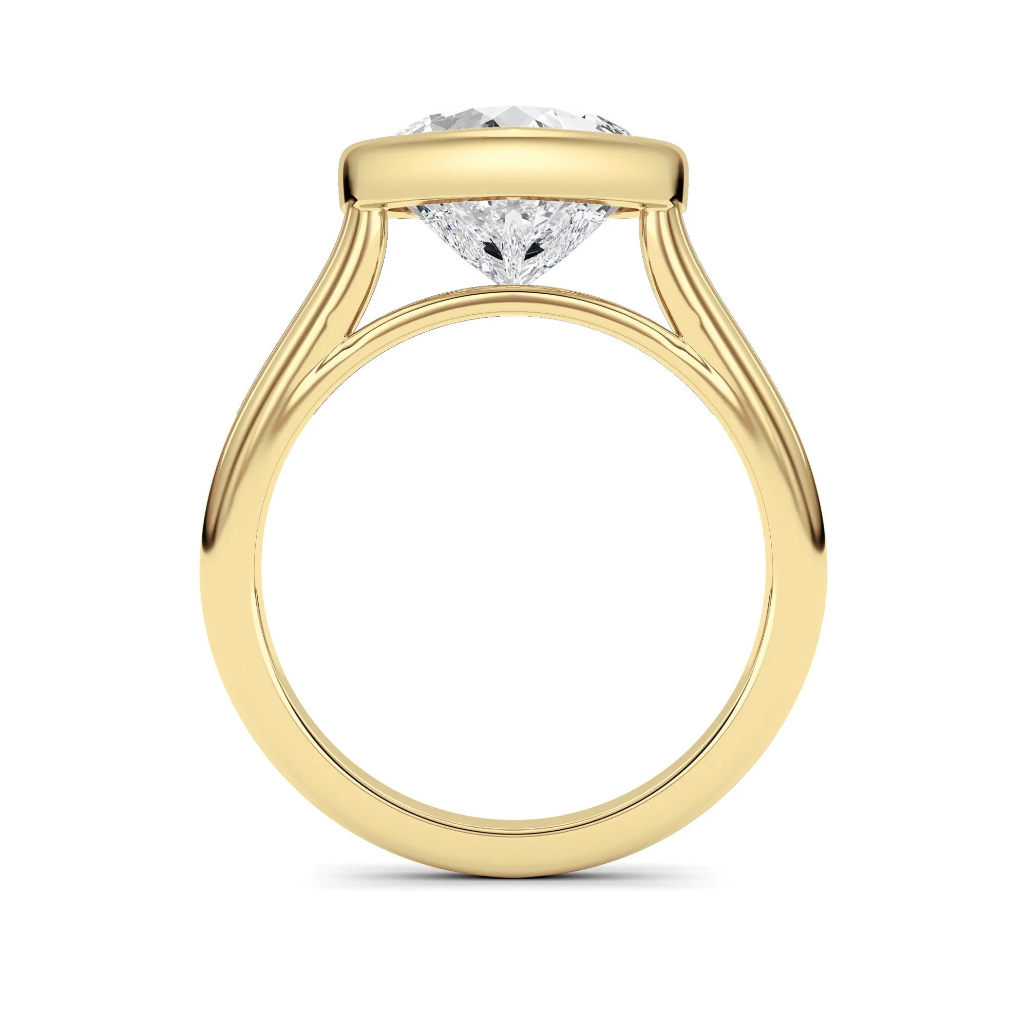 Heart Lab Grown Diamond (F/VS ) Ring in 14K Gold sold by Zulily product image thumbnail 4