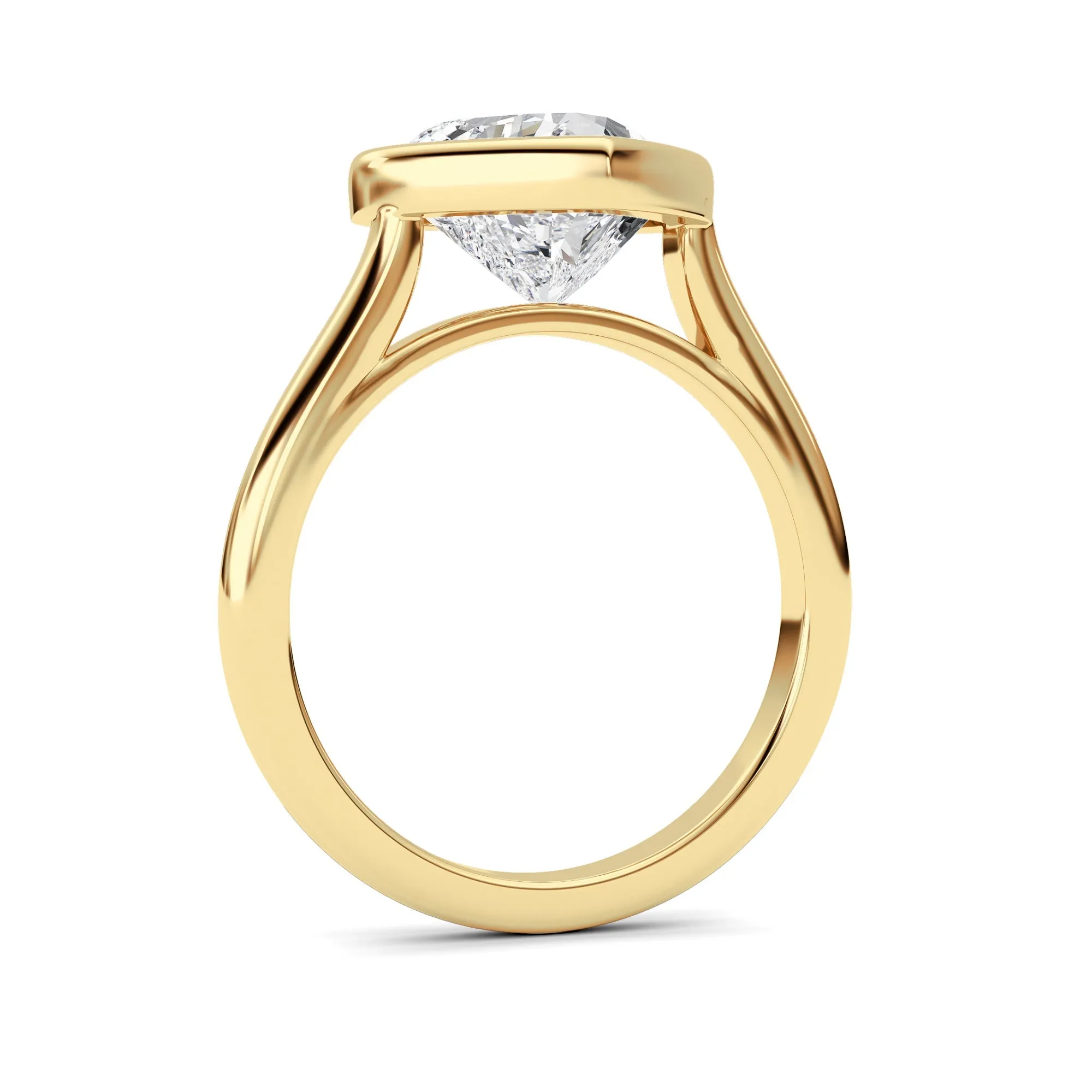 Heart Lab Grown Diamond (F/VS ) Ring in 14K Gold sold by Zulily product image thumbnail 5