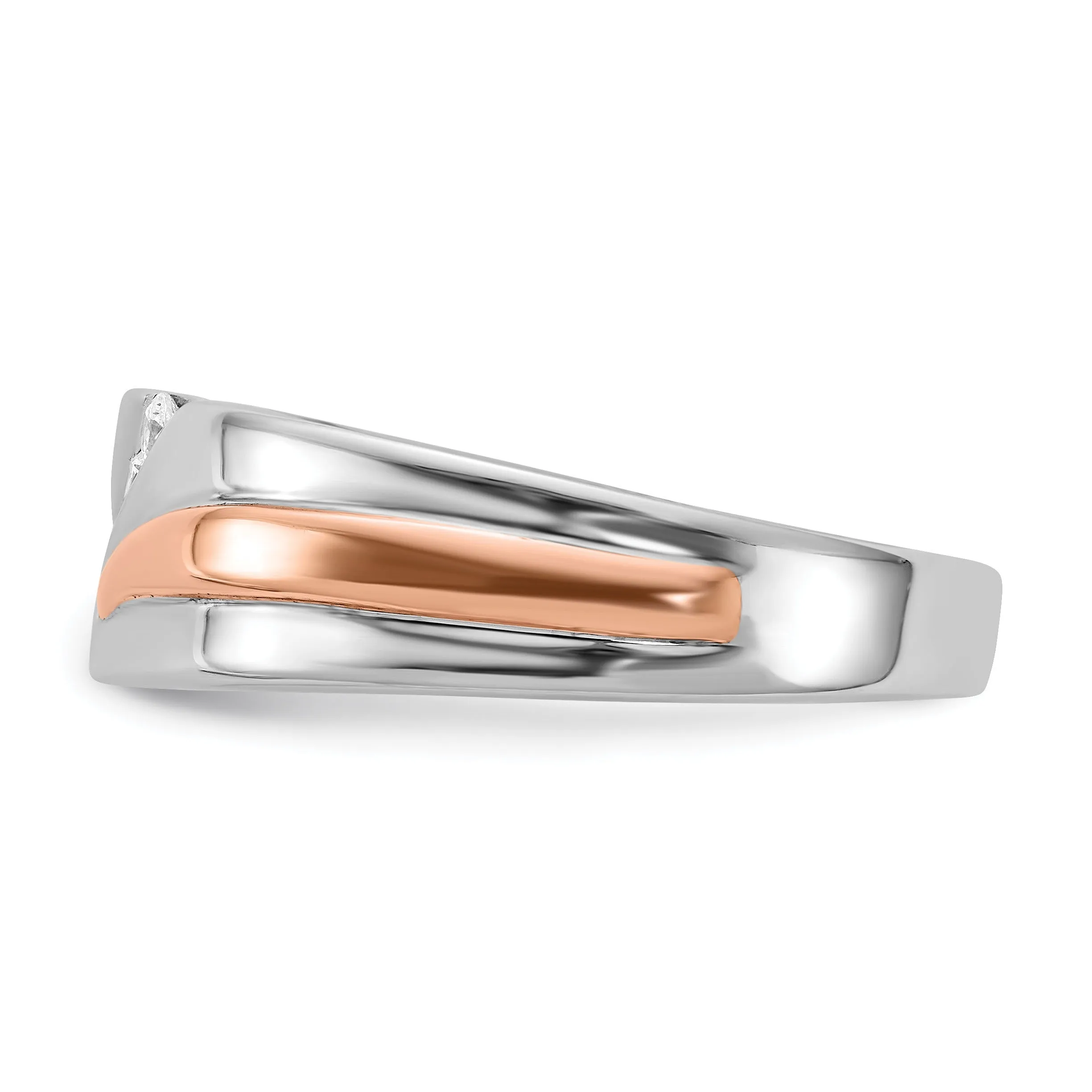 14k Gold 1/5 carat Lab Grown Diamond Five Stone Men's Ring sold by Zulily product image thumbnail 3