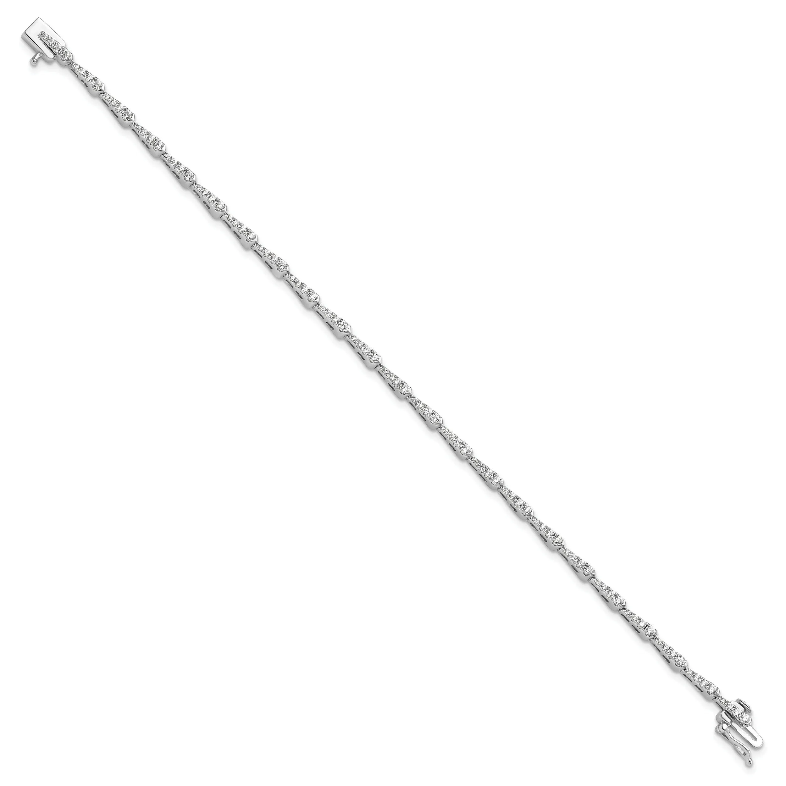 14K Yellow Gold 1/2 carat Lab Grown Diamond Fashion Bracelet sold by Zulily product image thumbnail 3