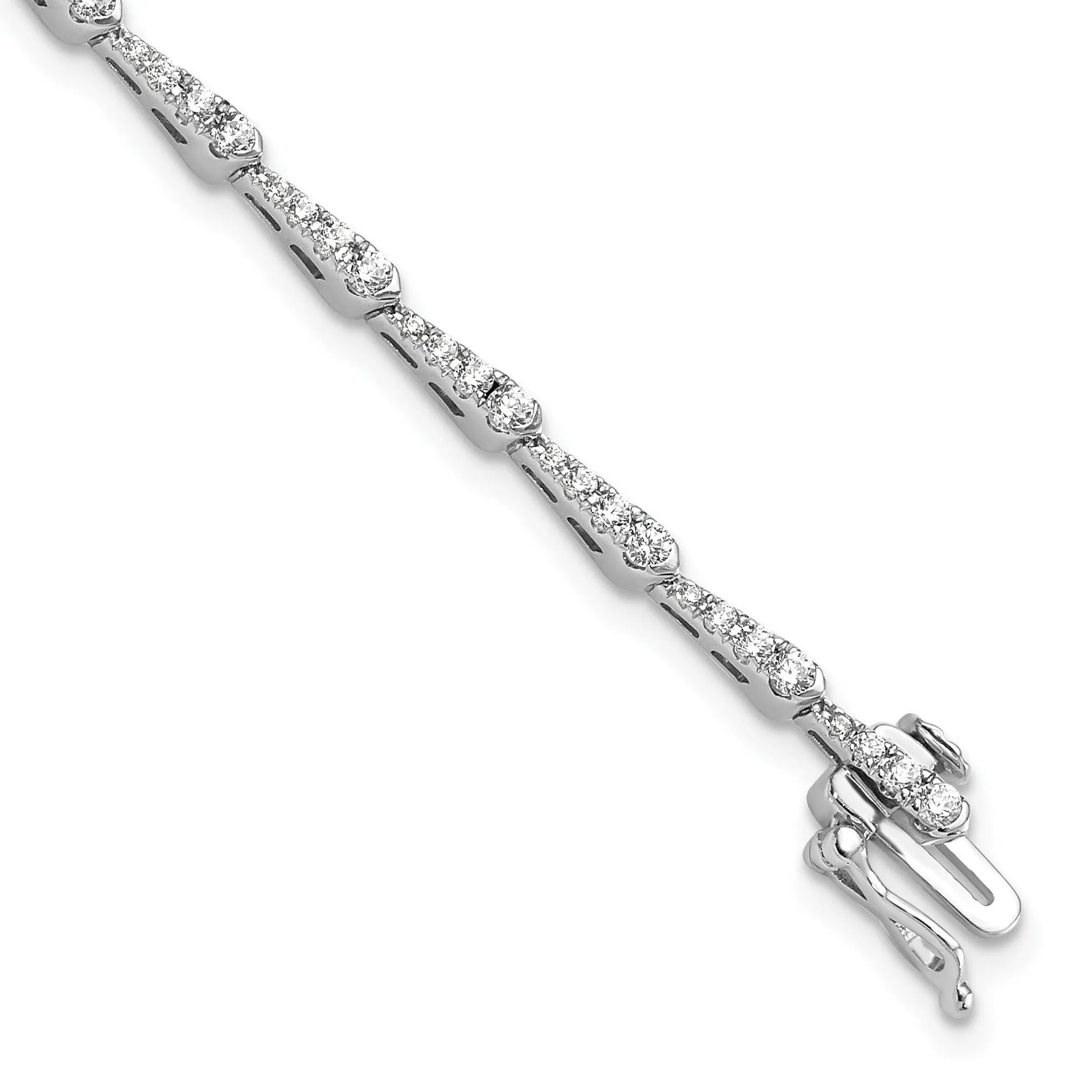 14K Yellow Gold 1/2 carat Lab Grown Diamond Fashion Bracelet sold by Zulily product image thumbnail 4