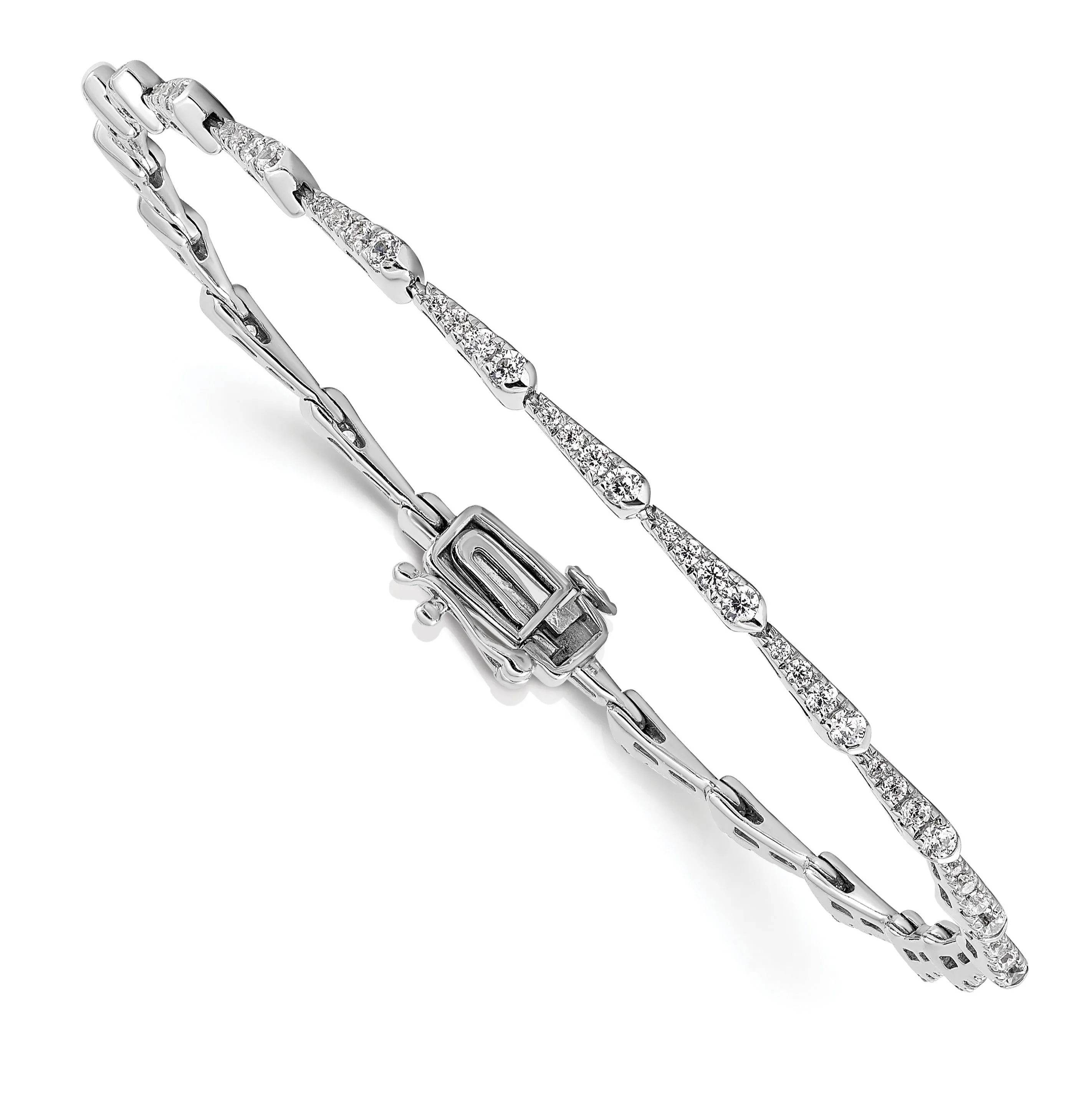 14K Yellow Gold 1/2 carat Lab Grown Diamond Fashion Bracelet sold by Zulily product image thumbnail 5
