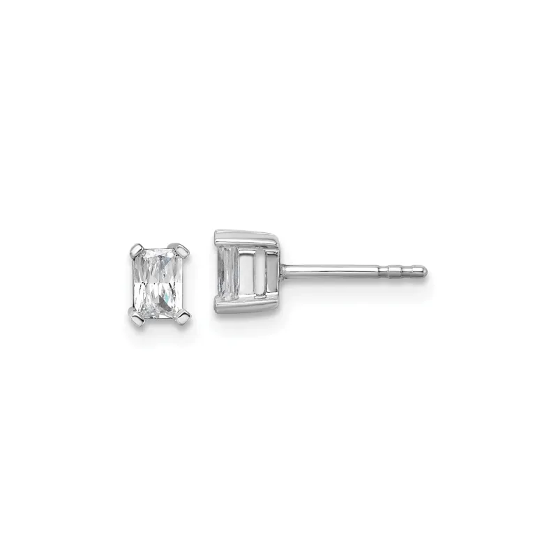14k Gold Lab Grown Diamond Four Prong Stud Earrings made by Zulily