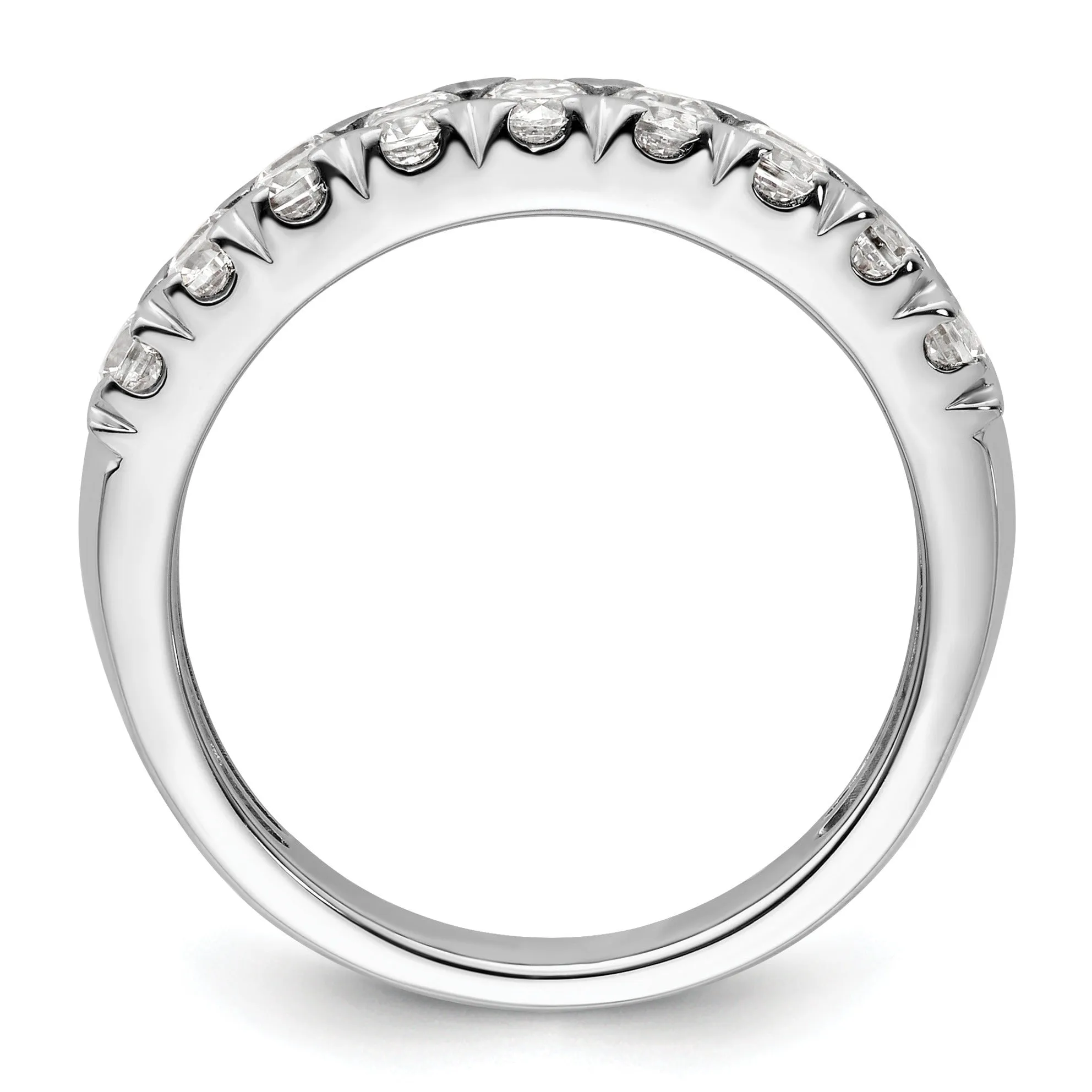 14K White Gold Lab Grown Round Diamond Wedding Ring 1.5 Ct sold by Zulily product image thumbnail 3