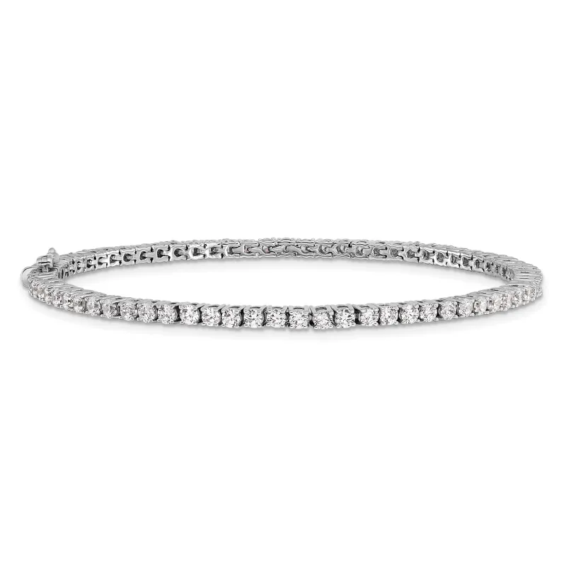 Lab Grown Diamond Tennis Bracelet made by Zulily