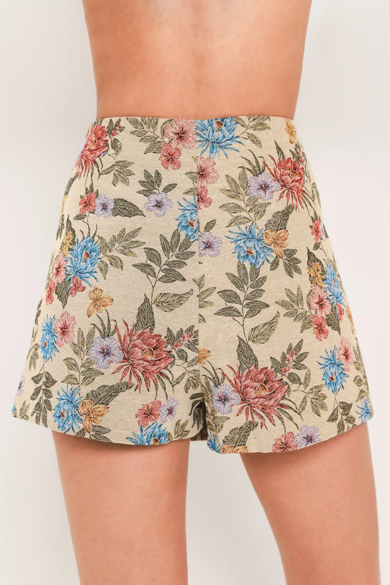Wildflower Morning Note Woven Jacquard Skort sold by Zulily product image thumbnail 2