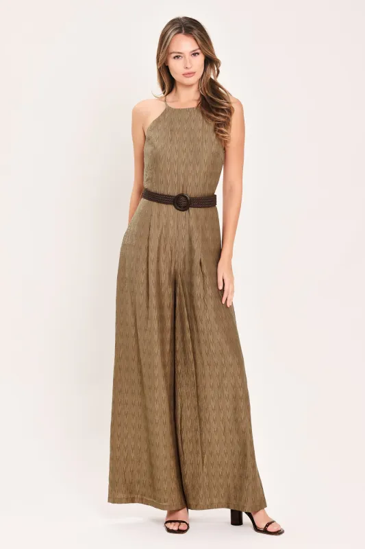 Mosswood Evening Song Woven Jumpsuit made by Flying Tomato