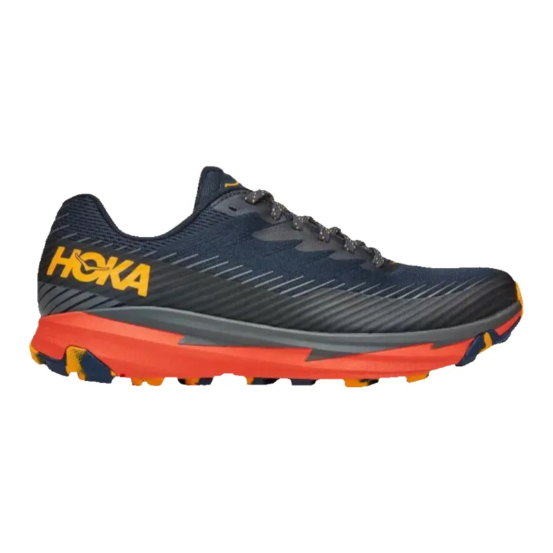 Hoka Torrent 2 Men’s Running Shoes – Fossil Grey/Midnight made by Hoka