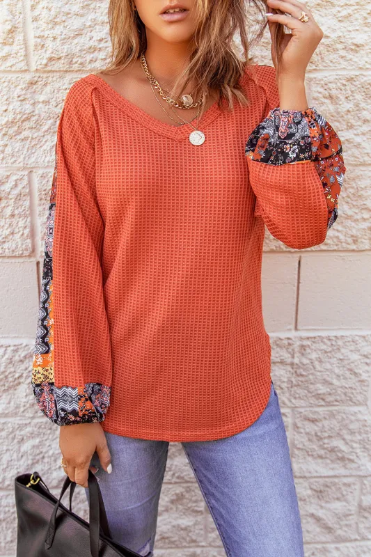 Threaded Pear Karina Eyelet thermal Knit Top made by Threaded Pear