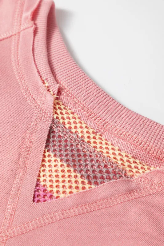 Threaded Pear Everleigh Seam Casual Pullover Top made by Threaded Pear