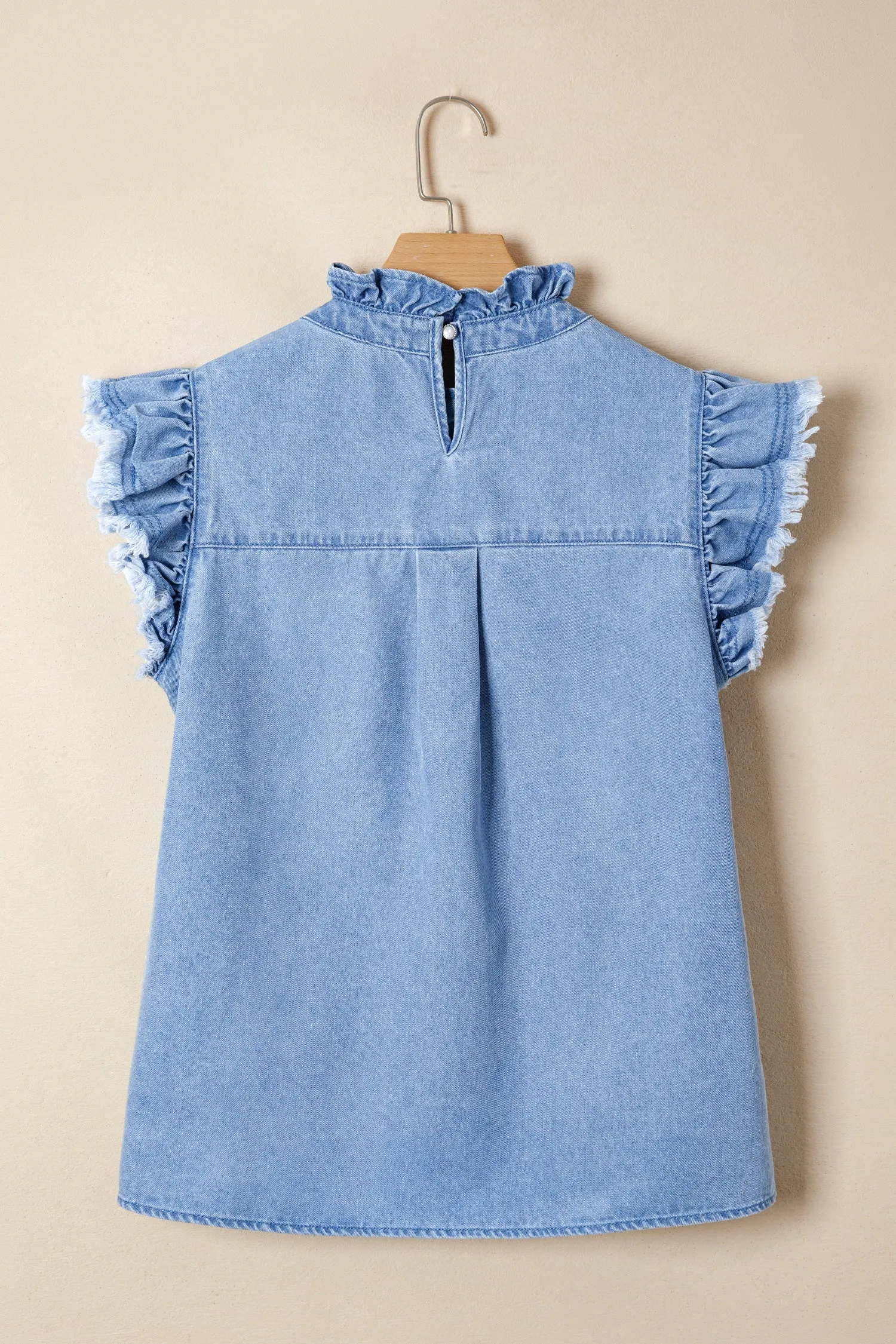 Threaded Pear Finley Flutter Sleeve Top sold by Zulily