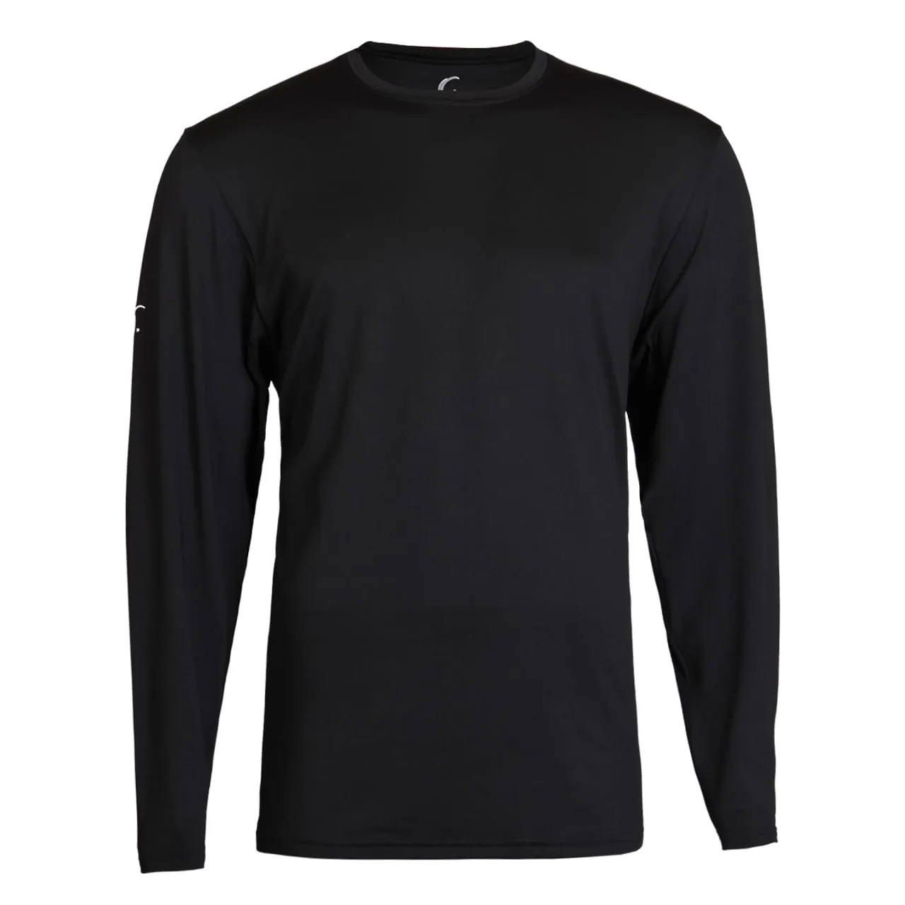 Long Sleeve Performance Tee Black sold by Zulily
