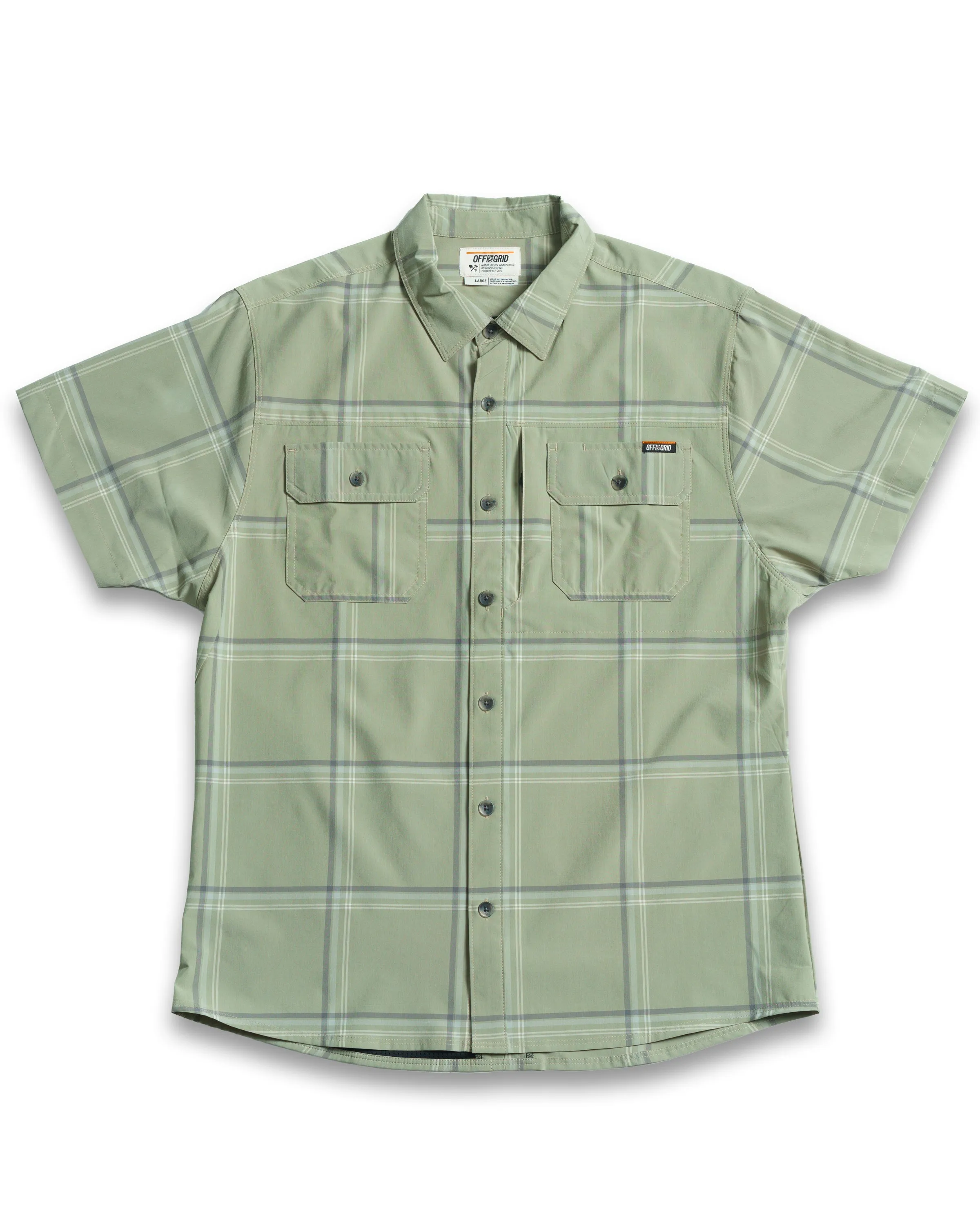 Jack Knife SS Shirt - Sage Green sold by Zulily