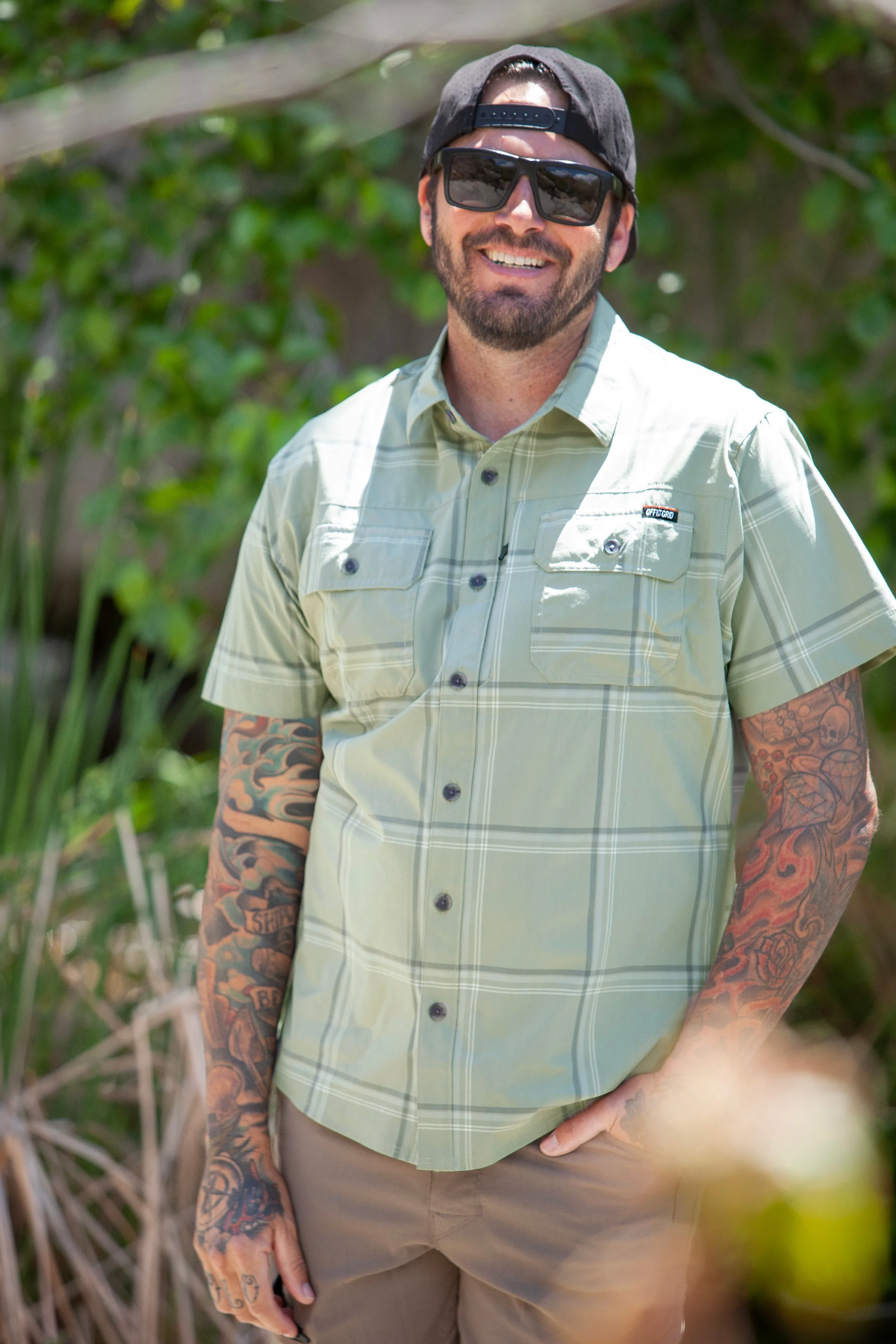 Jack Knife SS Shirt - Sage Green sold by Zulily product image thumbnail 2