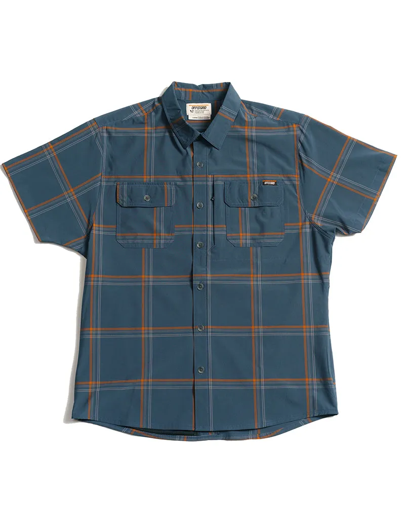 Jack Knife SS Shirt - Dk Gray Blue sold by Zulily