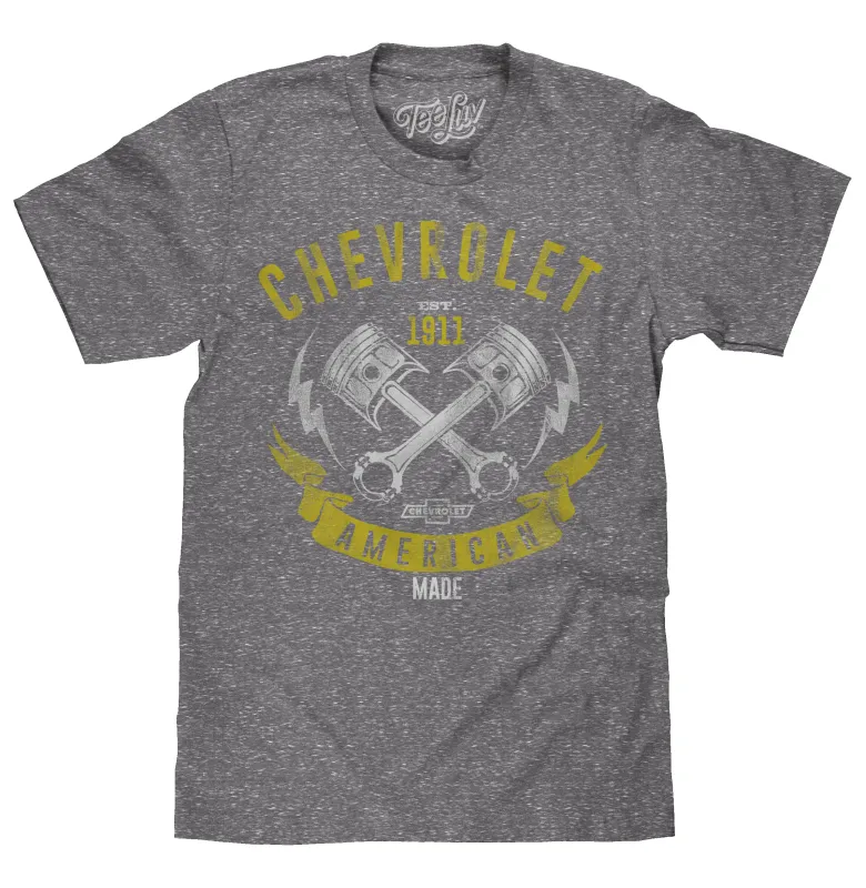 Chevrolet American Made T-Shirt - Gray made by Zulily