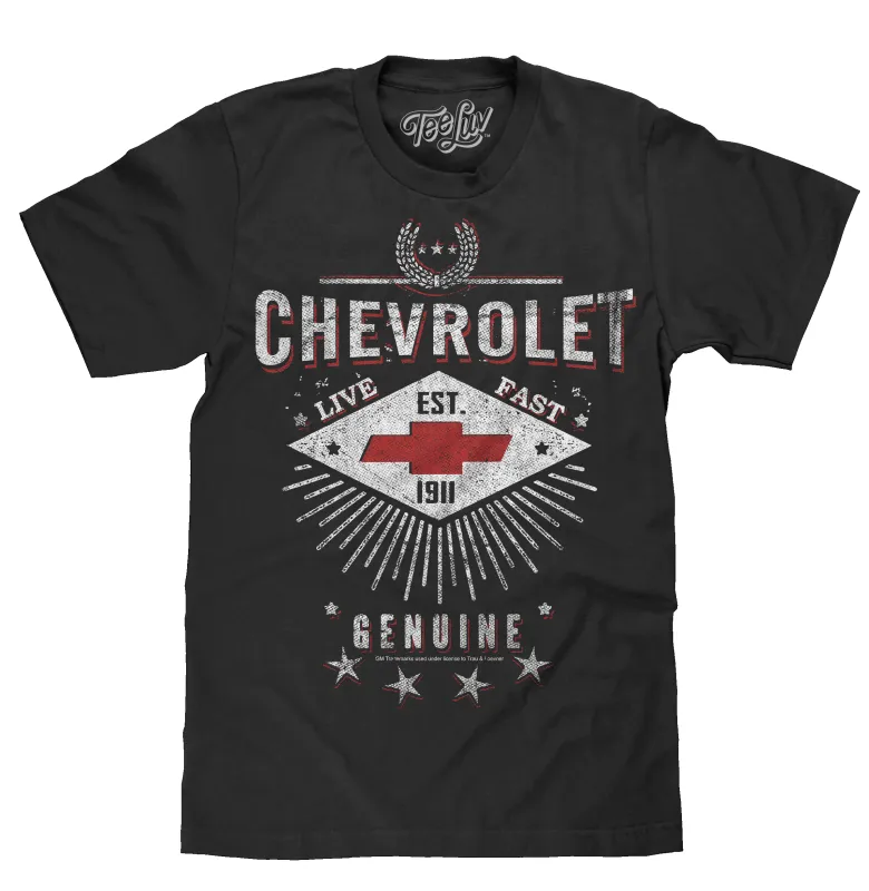 Chevrolet Live Fast T-Shirt - Black made by Zulily