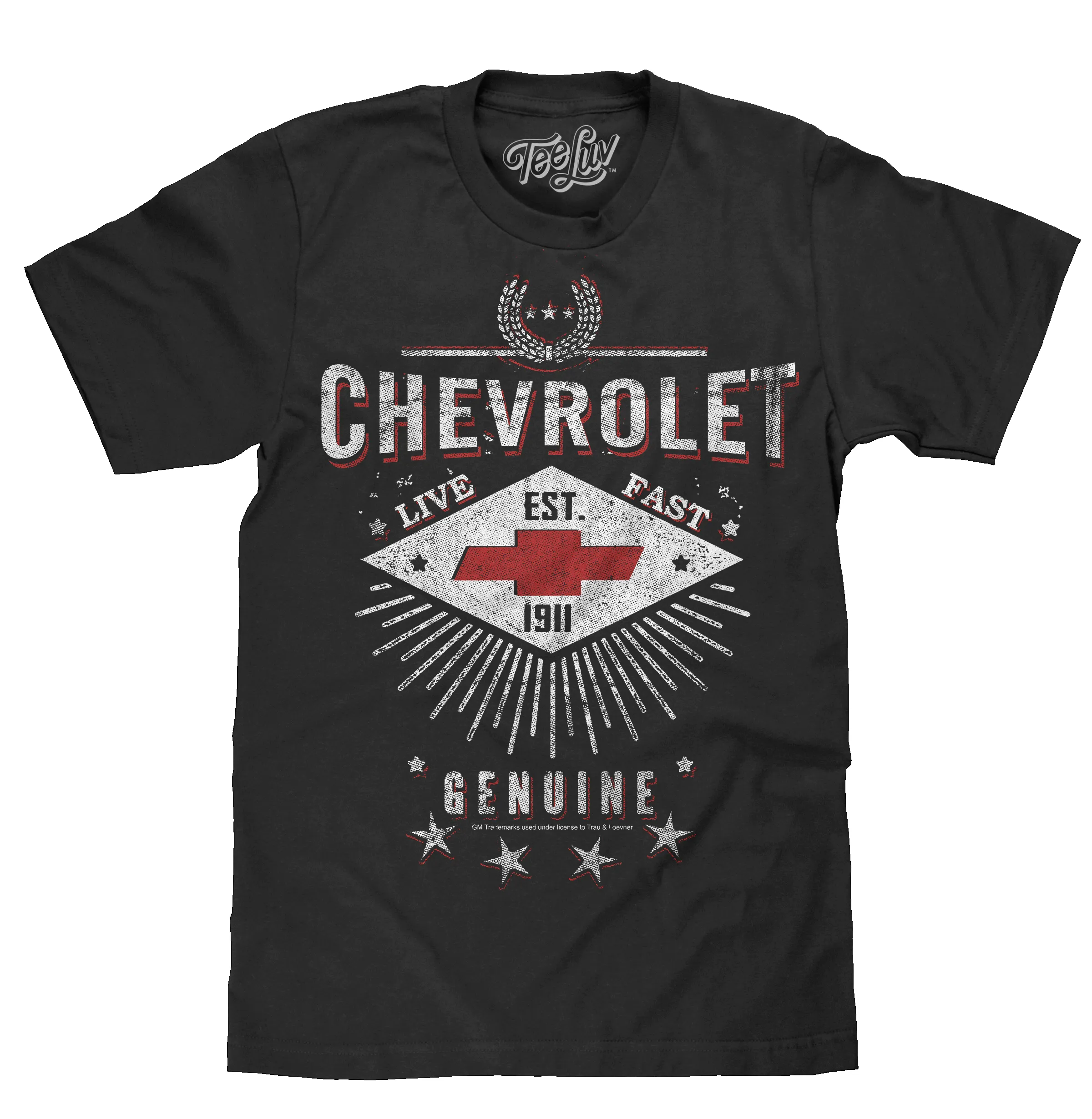 Chevrolet Live Fast T-Shirt - Black sold by Zulily