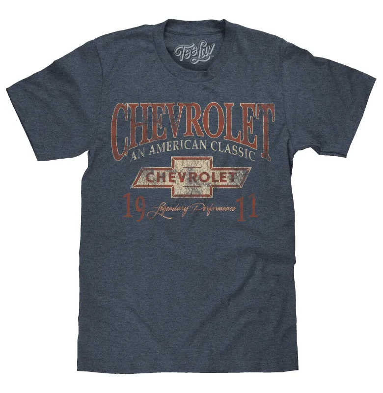 Chevrolet: An American Classic T-Shirt - Indigo Black Heather made by Zulily