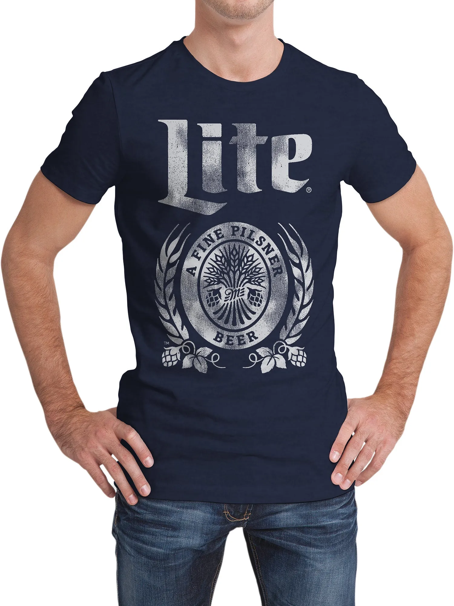 Miller Lite Logo T-Shirt - Navy sold by Zulily product image thumbnail 3