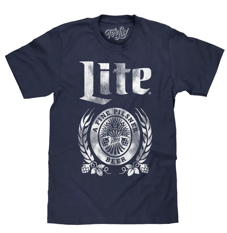 Miller Lite Logo T-Shirt - Navy made by Zulily