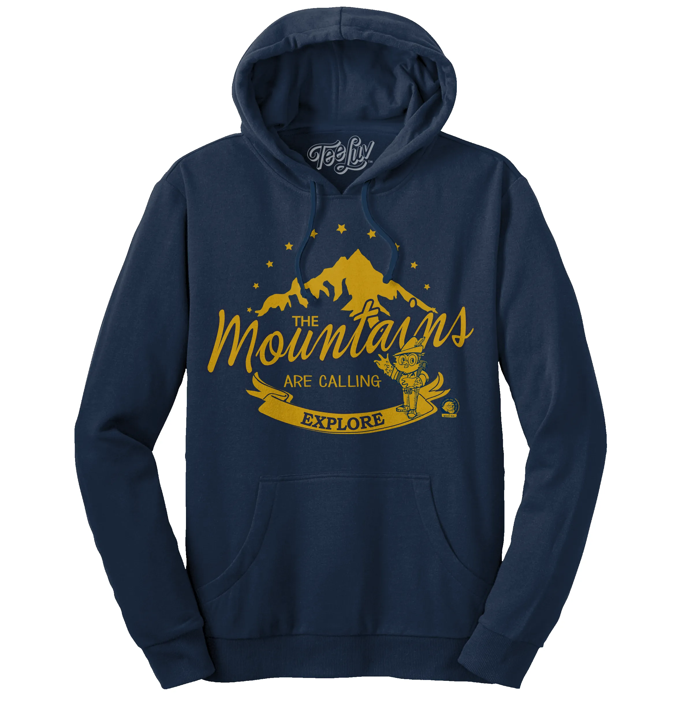 Woodsy Owl Explore Pullover Hooded Sweatshirt - Navy sold by Zulily
