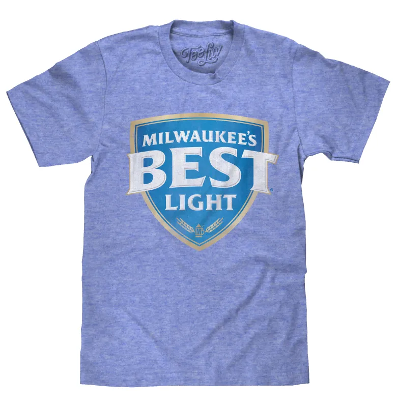 Milwaukee's Best Light Logo T-Shirt - Blue made by Zulily