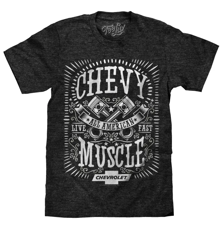 Chevrolet All American Muscle T-Shirt - Gray made by Zulily