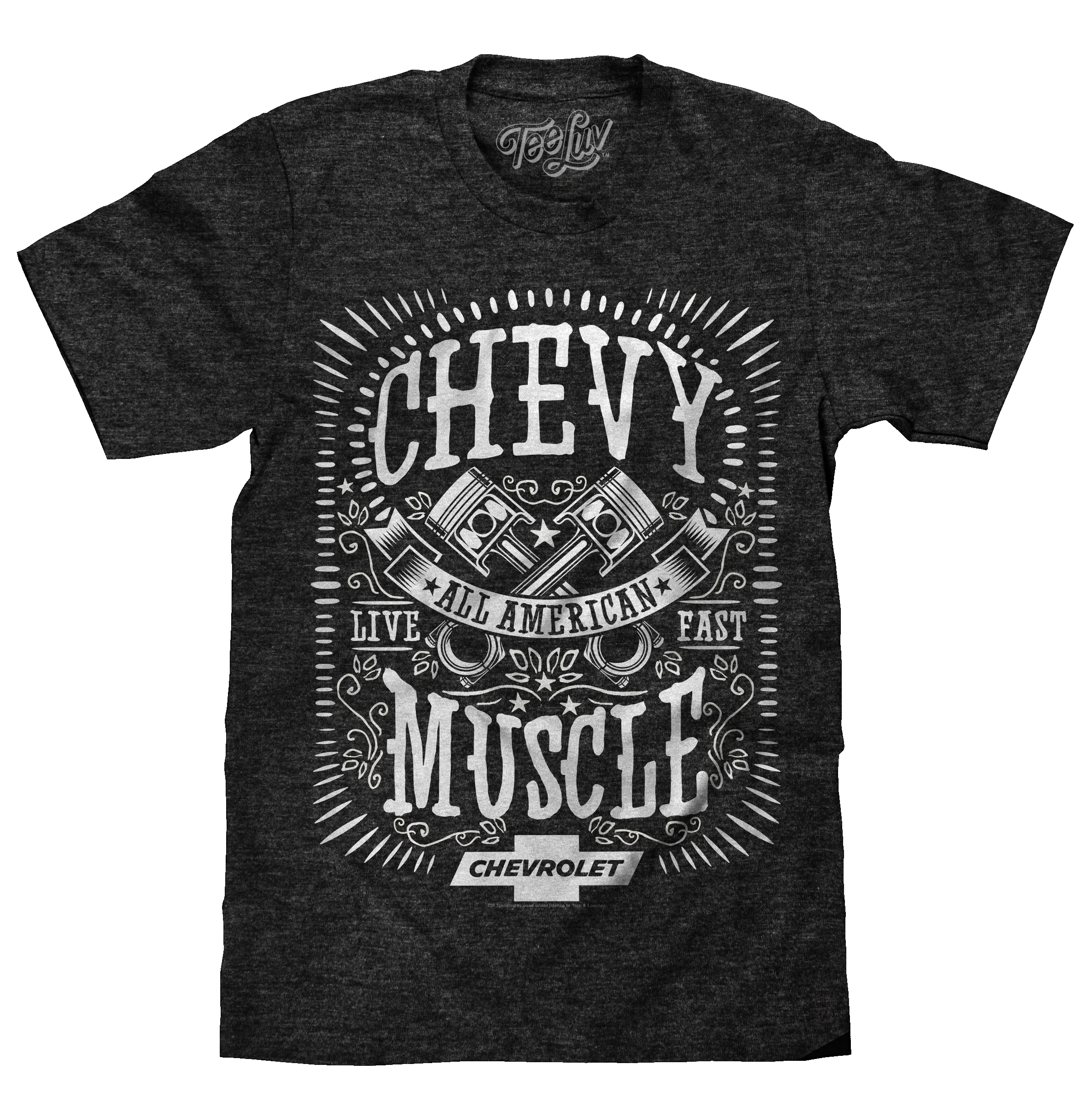Chevrolet All American Muscle T-Shirt - Gray sold by Zulily