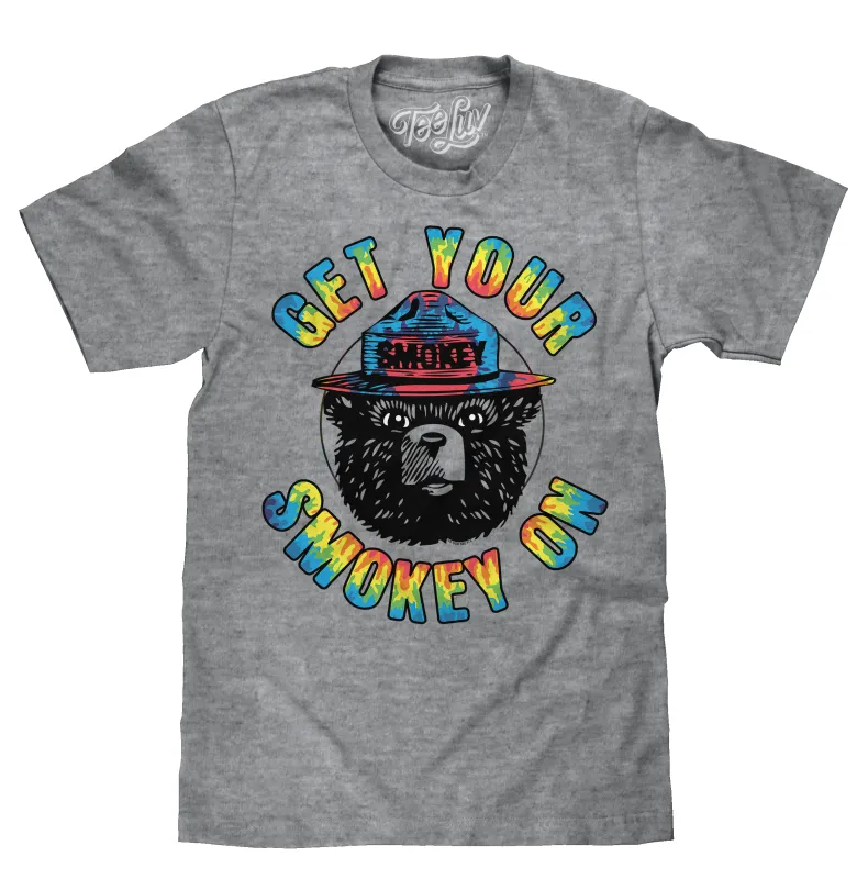 Get Your Smokey On Tie Dye T-Shirt - Gray made by Zulily