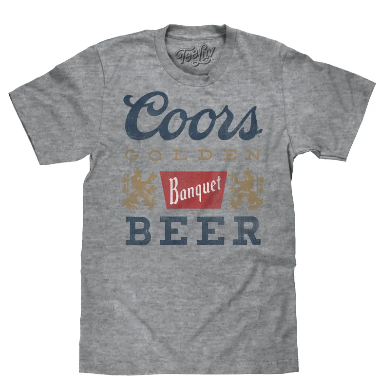 Coors Banquet Beer Logo T-Shirt - Gray made by Zulily