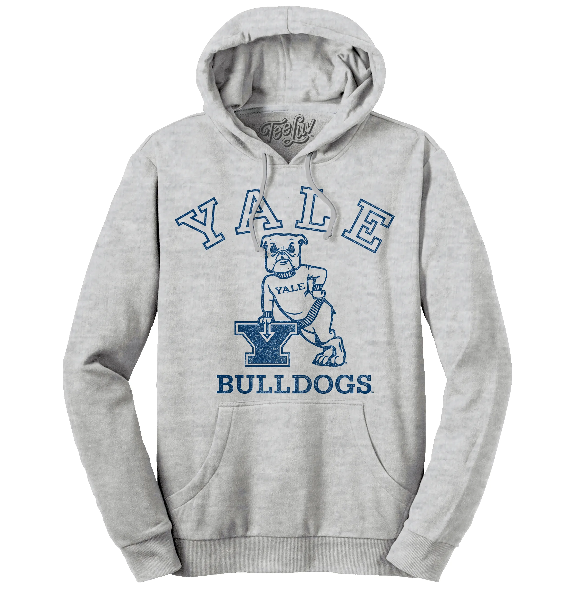 Yale Bulldog Pullover Hooded Sweatshirt - Gray sold by Zulily