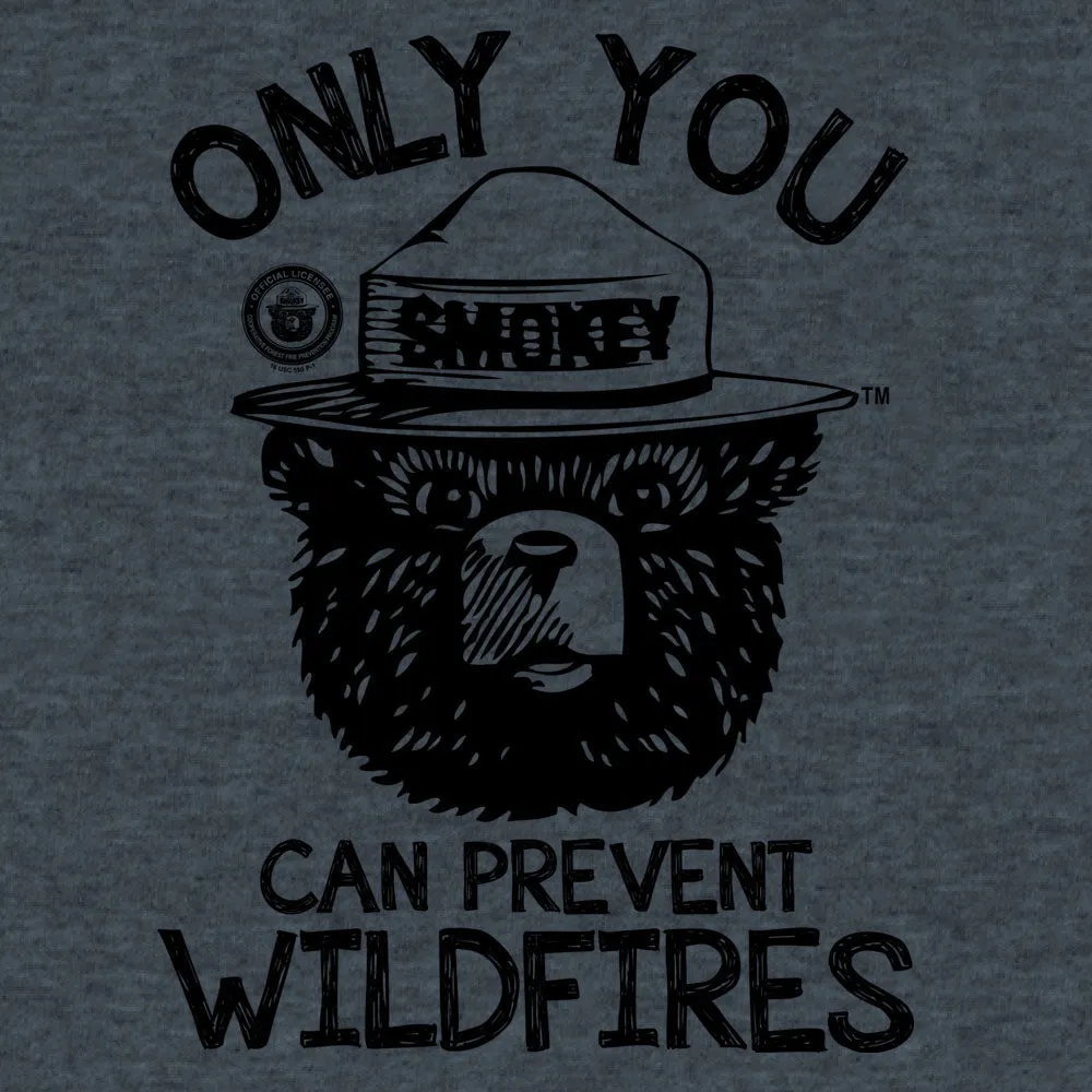 Smokey Bear Only You Can Prevent Wildfires T-Shirt - Indigo sold by Zulily product image thumbnail 2