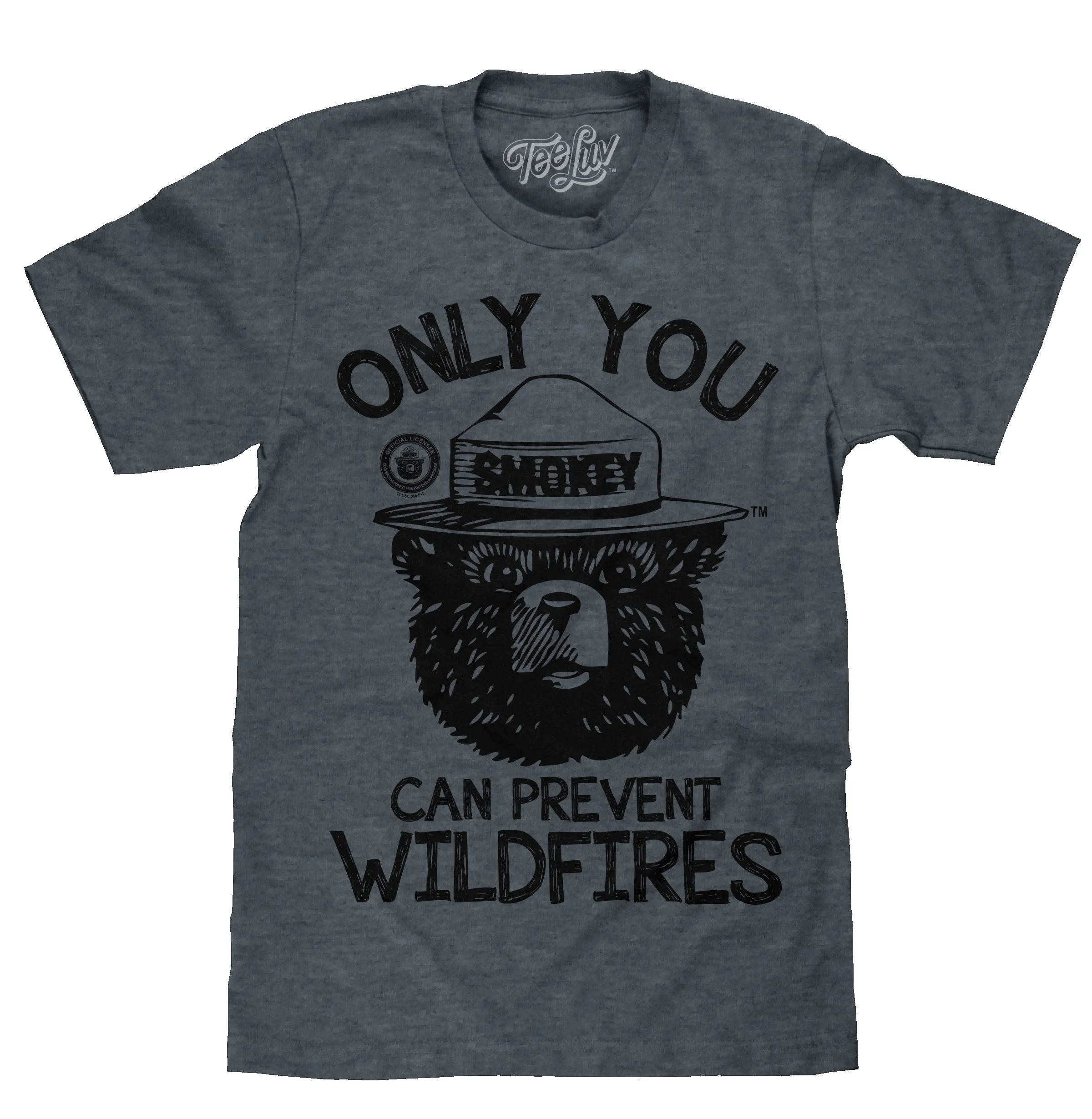 Smokey Bear Only You Can Prevent Wildfires T-Shirt - Indigo sold by Zulily