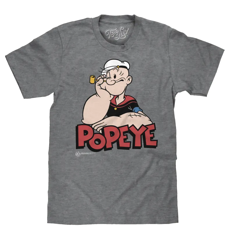 Retro Popeye T-Shirt - Graphite Gray Heather made by Zulily