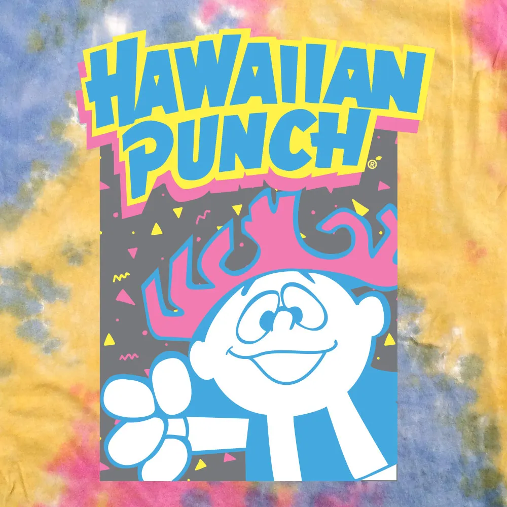 Retro Hawaiian Punch Tie Dye T-Shirt - Sherbert Tie Dye sold by Zulily product image thumbnail 2