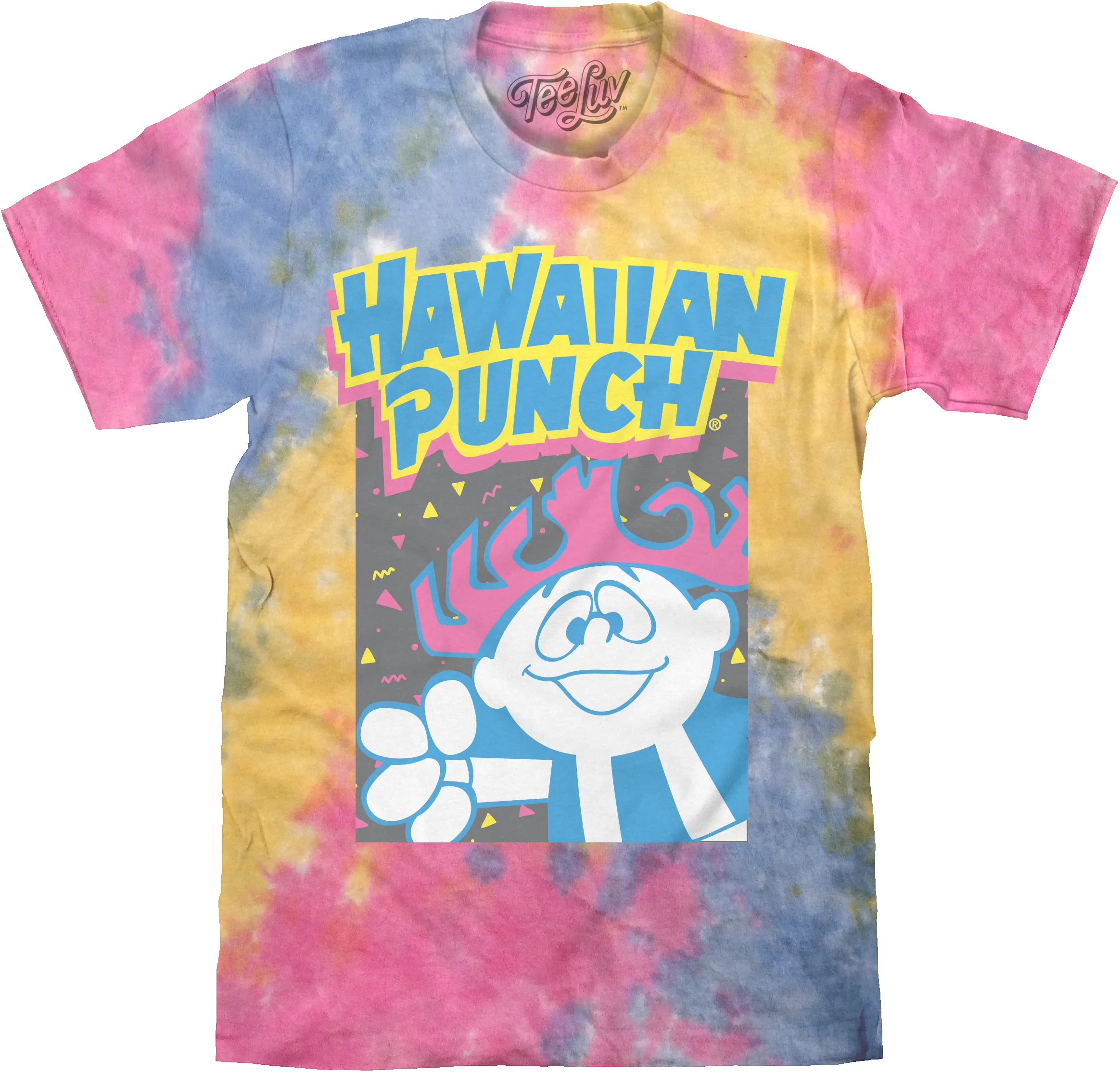 Retro Hawaiian Punch Tie Dye T-Shirt - Sherbert Tie Dye sold by Zulily