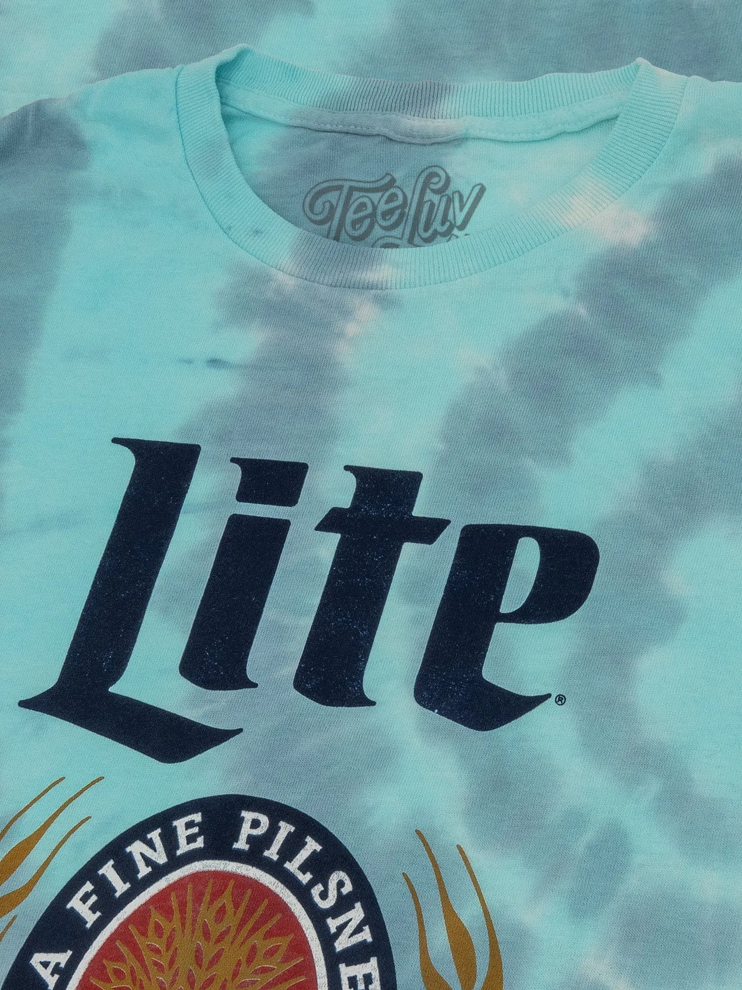 Miller Lite Beer Tie Dye T-Shirt - Coral Reef Tie Dye sold by Zulily product image thumbnail 2