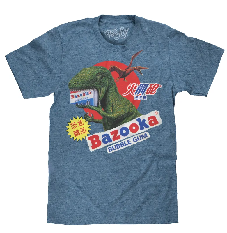 Bazooka Bubble Gum Dinosaur T-Shirt - Cabo Blue made by Zulily