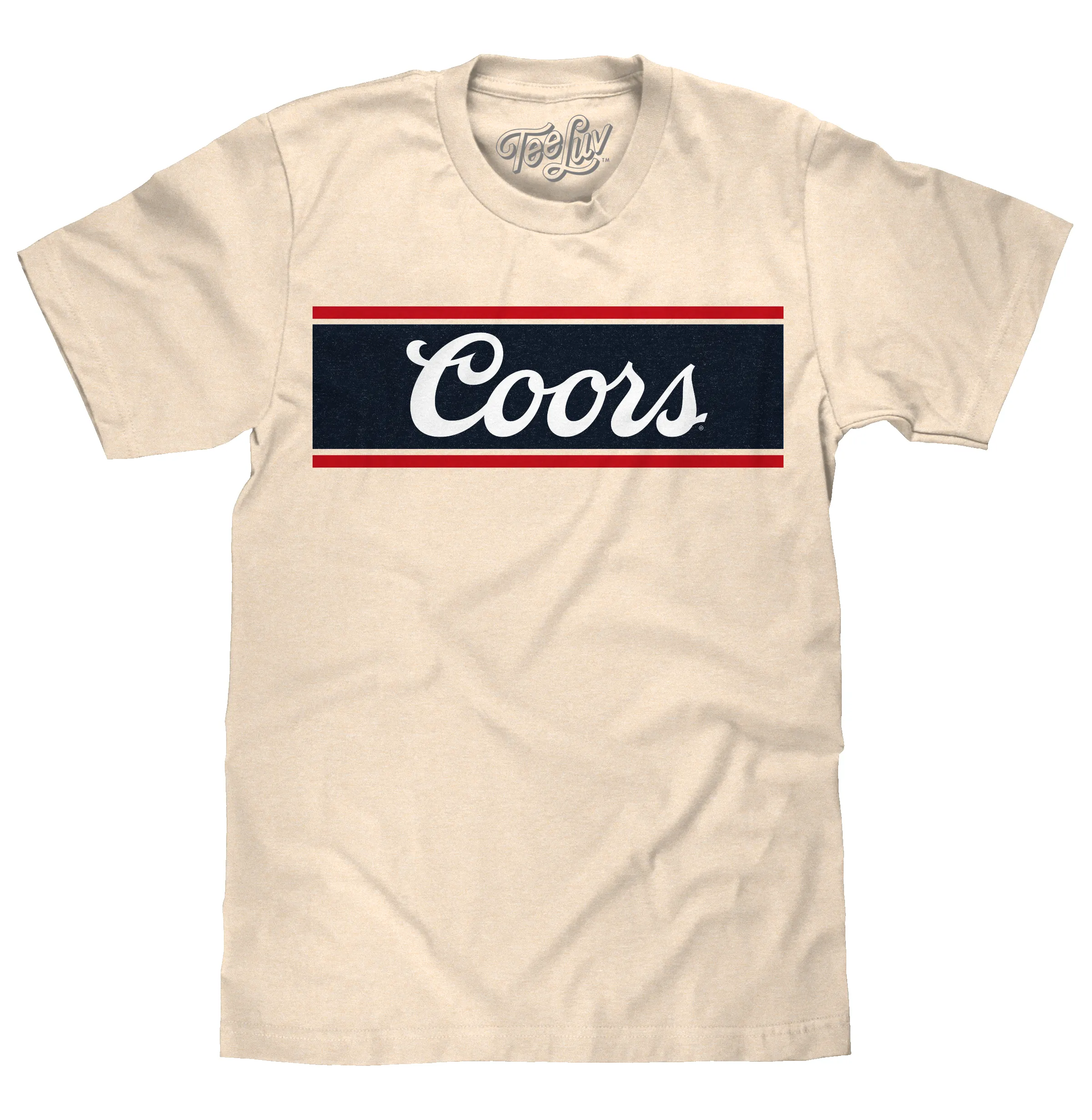 Coors Beer Logo T-Shirt - Cream sold by Zulily