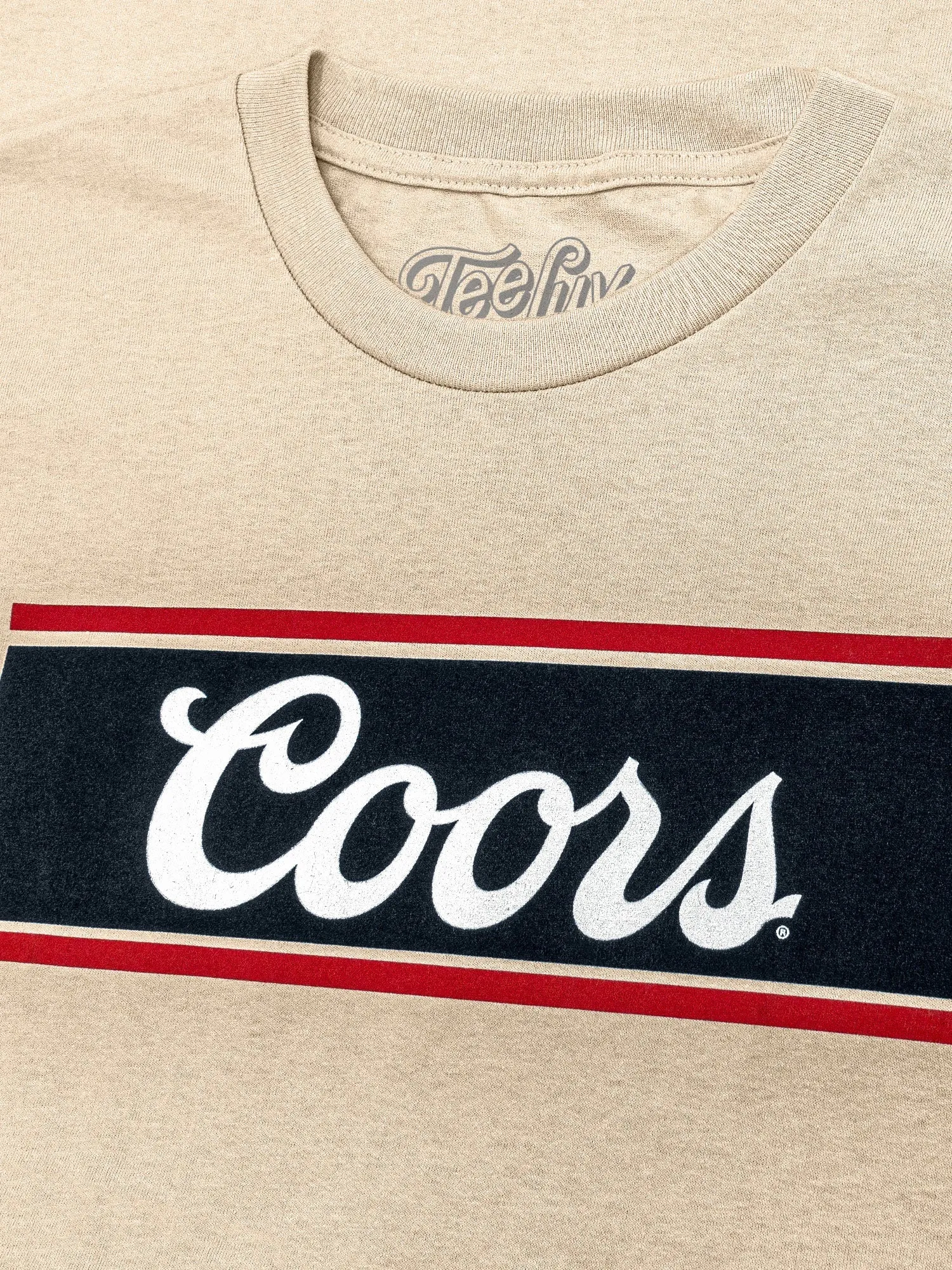 Coors Beer Logo T-Shirt - Cream sold by Zulily product image thumbnail 2