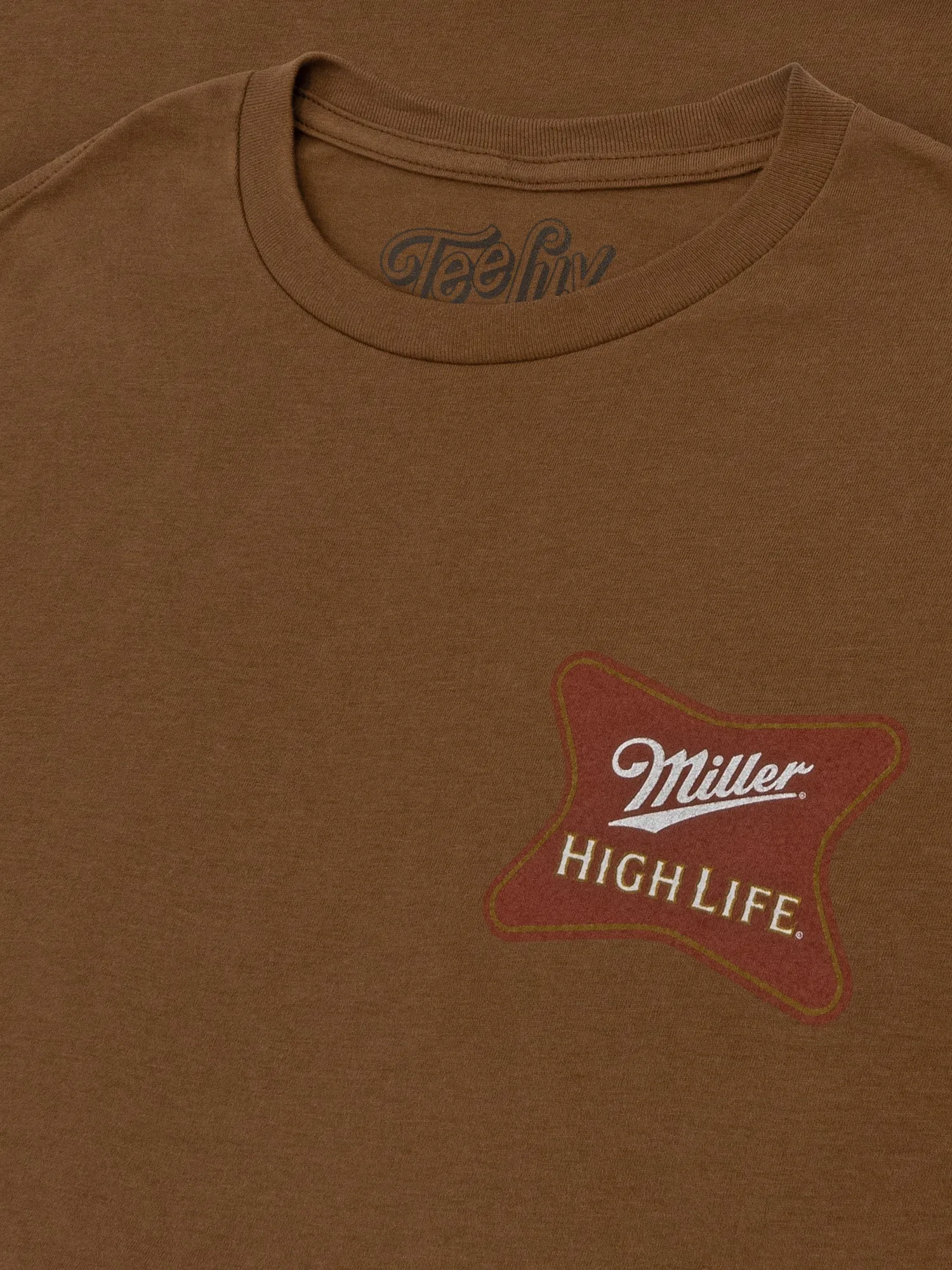 Miller High Life Front and Back Logo T-Shirt - Brown Sugar sold by Zulily product image thumbnail 3