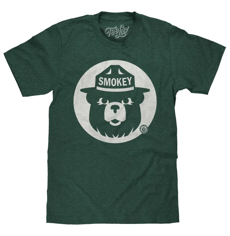 Smokey Bear Shirt Retro Mascot T-Shirt - Forest Green made by Zulily