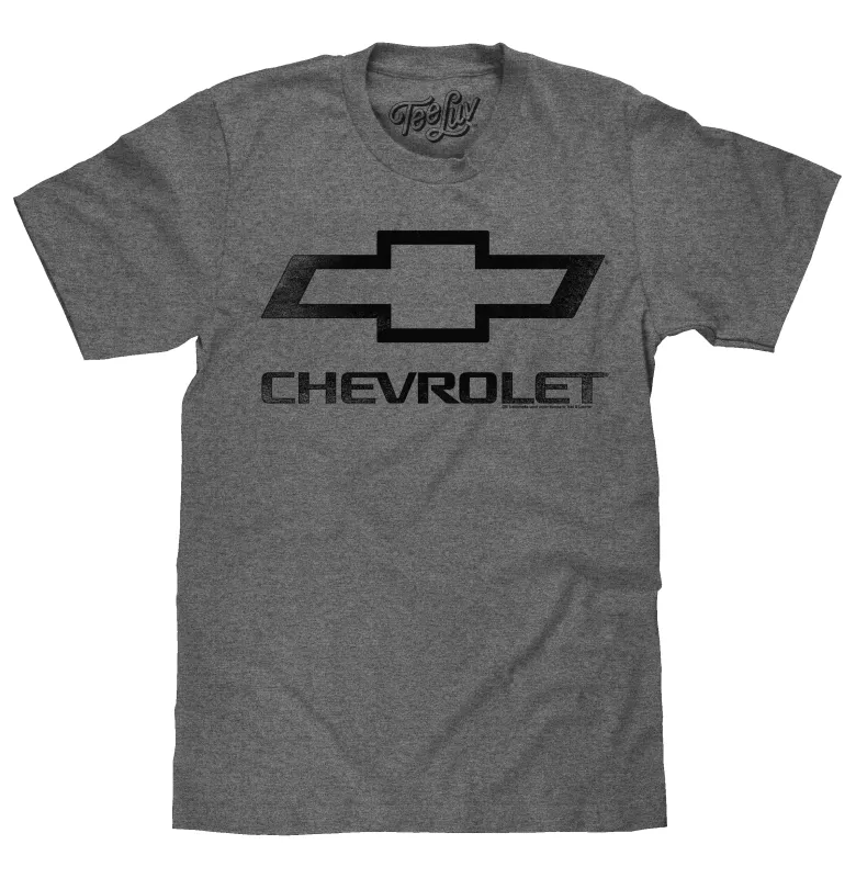 Faded Chevrolet Bowtie Car Logo T-Shirt - Graphite Heather made by Zulily